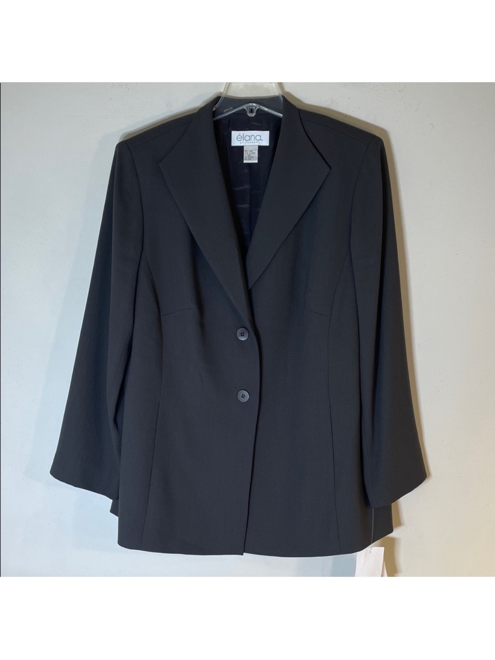 Elana by Tanner 100% Wool Two-Button Single Breast Blazer. 14. NWT.
